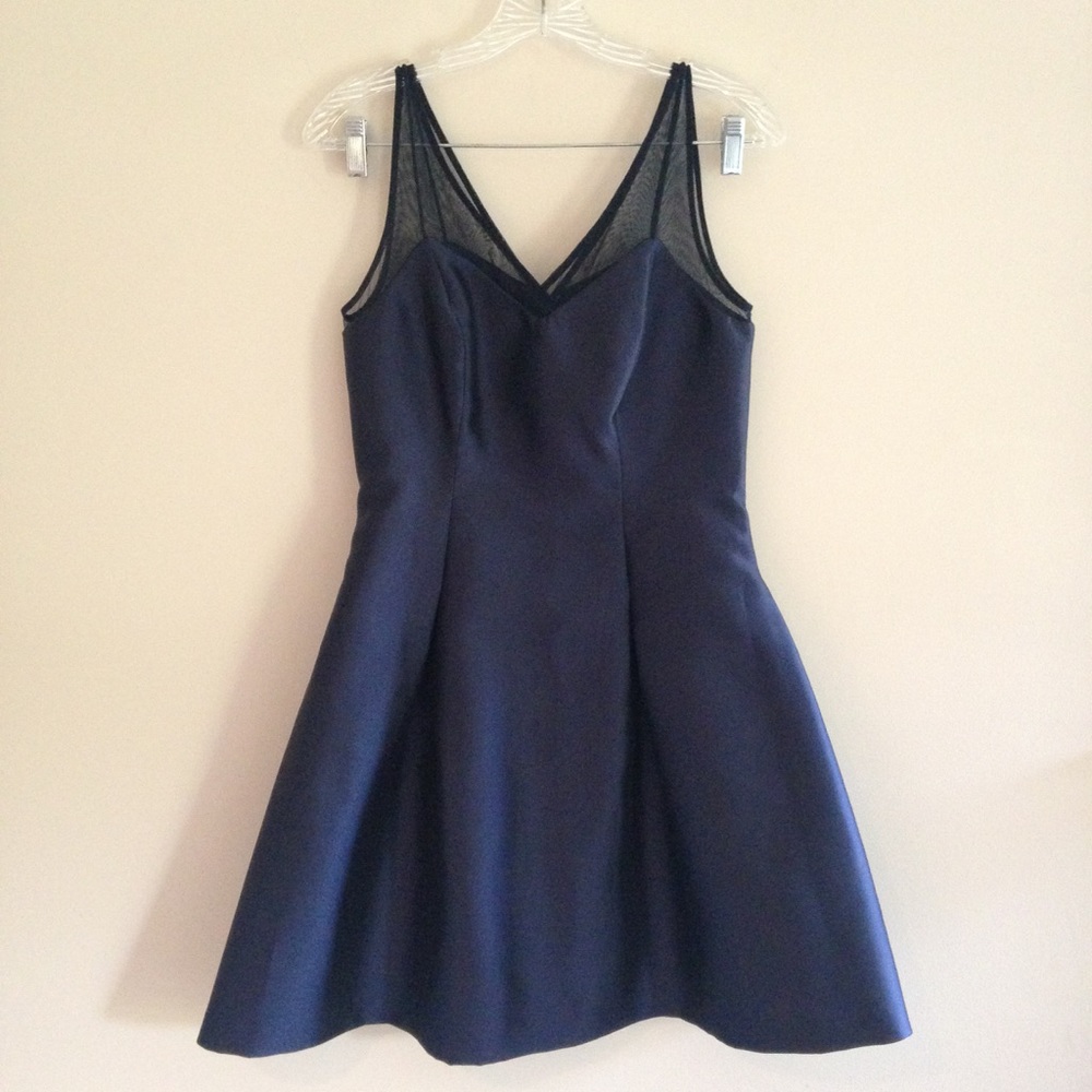 Ralph Lauren Navy Blue Formal Dress